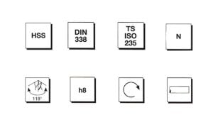 MTE 4,6 mm Haddeli Metal Matkap Ucu HSS DIN 338