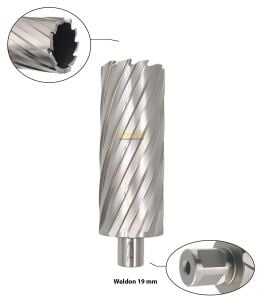 3Keego 47 x 110 mm HSS Uzun Manyetik Matkap Ucu SHC110