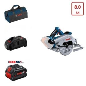 Bosch GKS 18V-68 C 1x8 Ah Procore 18V+ Akülü Daire Testere Bez Çantalı