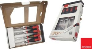 Ceta Form 4 Parça Plastik Saplı Iskarpela Takımı L50-B4-2