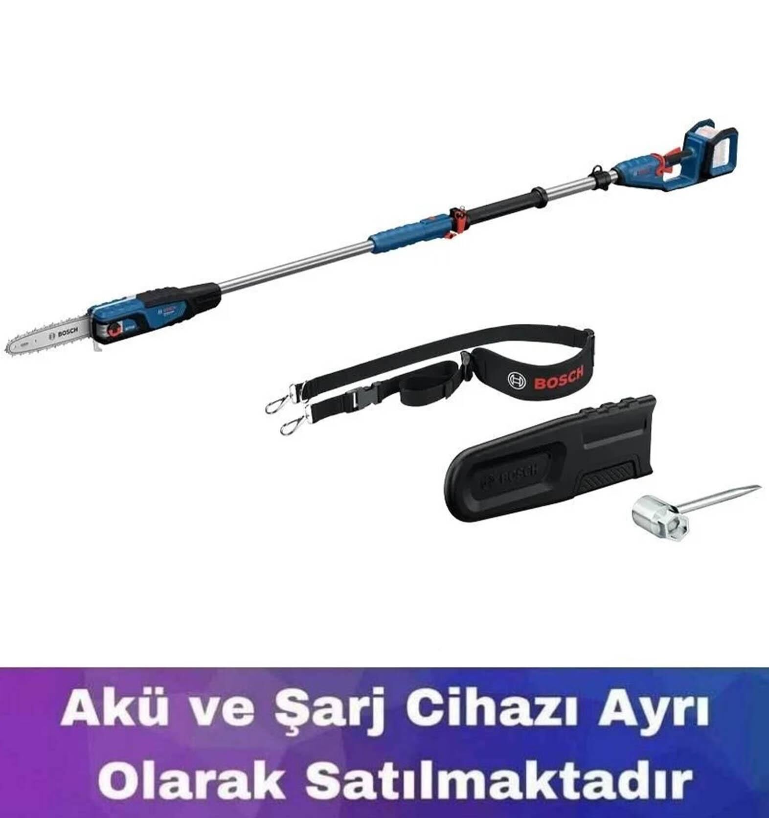 Bosch GKE 18V-25 TP Akülü Zincirli Yüksek Dal Budama (Solo) 06008D6000