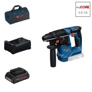 Bosch GBH 18V-18 1x4 Ah ProCORE Akülü Sds Plus Delici Bez Çantalı