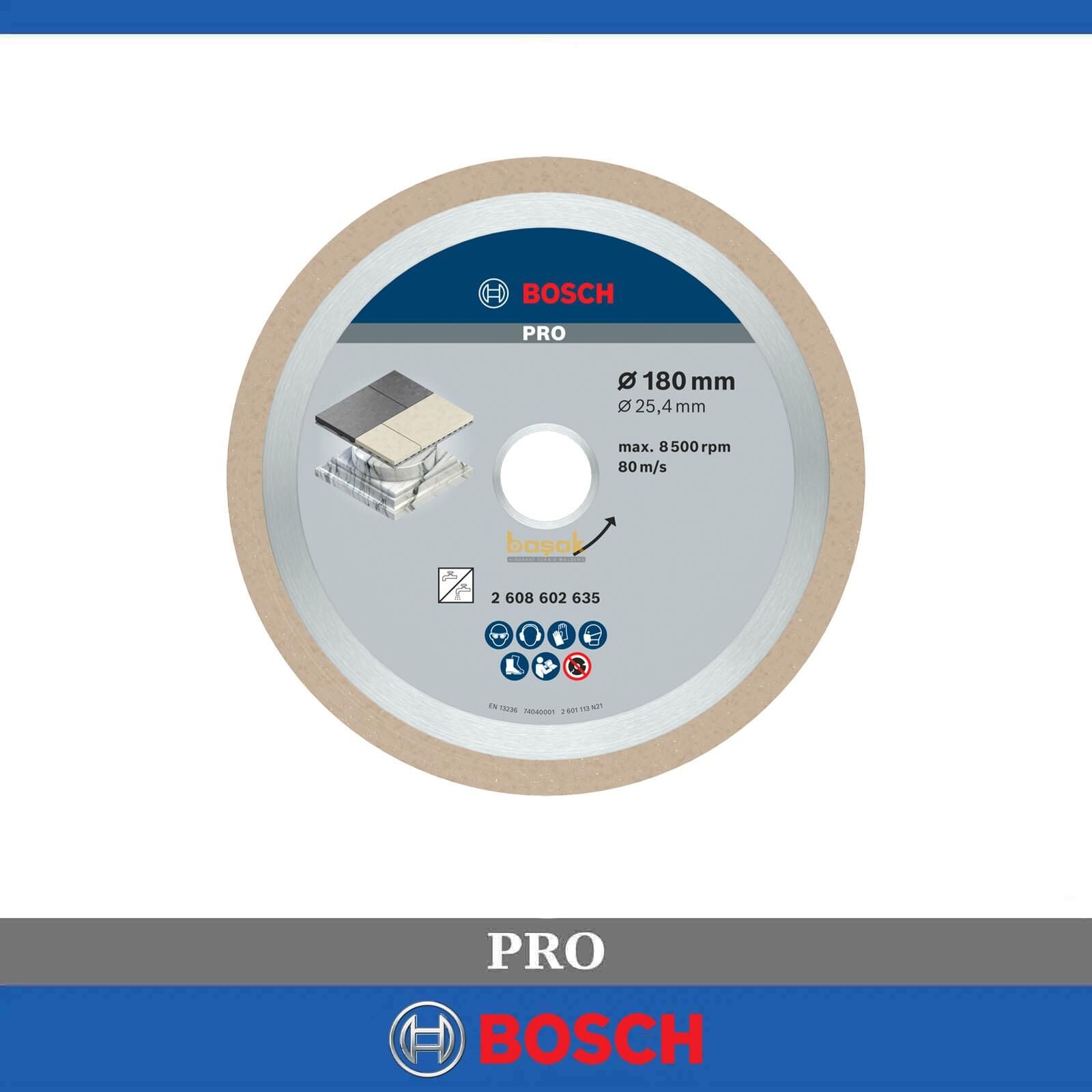 Bosch Best Kesim Seramik 180 mm Elmas Kesme Diski 2608602635