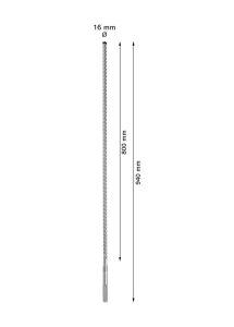 Bosch Expert 16 x 940 mm Yeni Sds Max-8X Delme Ucu 2608900217
