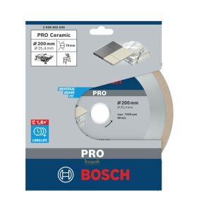 Bosch Best Kesim Seramik 200 mm Elmas Kesme Diski 2608602636