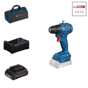 Bosch ISR 18V-30 P Endüstriyel 1x4 Ah ProCORE Akülü Vidalama Bez Çantalı