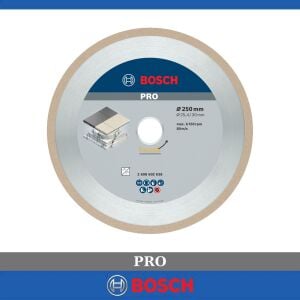 Bosch Best Kesim Seramik 250 mm Elmas Kesme Diski 2608602638