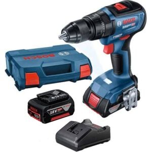 Bosch GSB 18V-50 Çift Akülü Darbeli Matkap 5 Ah + 2 Ah  06019H5103