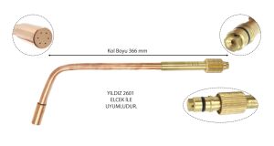 YILDIZ Tavlama Kolları Asetilen - Oksijen No.1 3801A