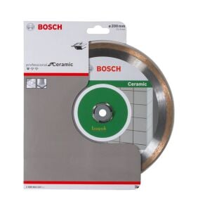 Bosch Seramik Kesme Elmas Kesici Disk 200 mm Standart 2608602537