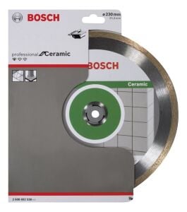 Bosch Seramik Kesme Elmas Kesici Disk 230 mm Standart 2608602538