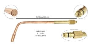 YILDIZ Tavlama Kolları Asetilen - Oksijen No.3 3803A