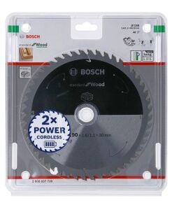 Bosch 190*30/20 mm 48 Diş Akülü Makineler için Ahşap Testere Bıçağı