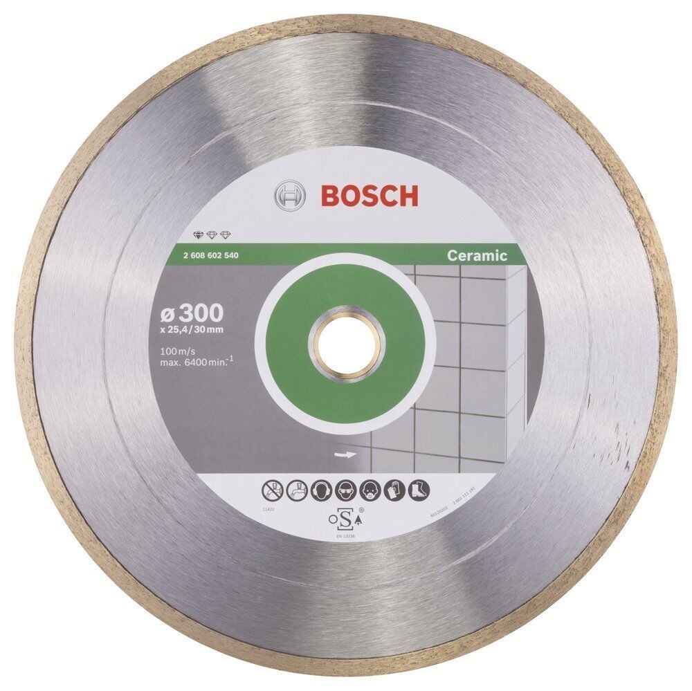 Bosch Seramik Kesme Elmas Kesici Disk 300 mm Standart 2608602540