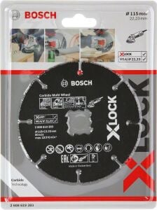 Bosch X-LOCK Carbide Multi Wheel 115 mm 2608619283