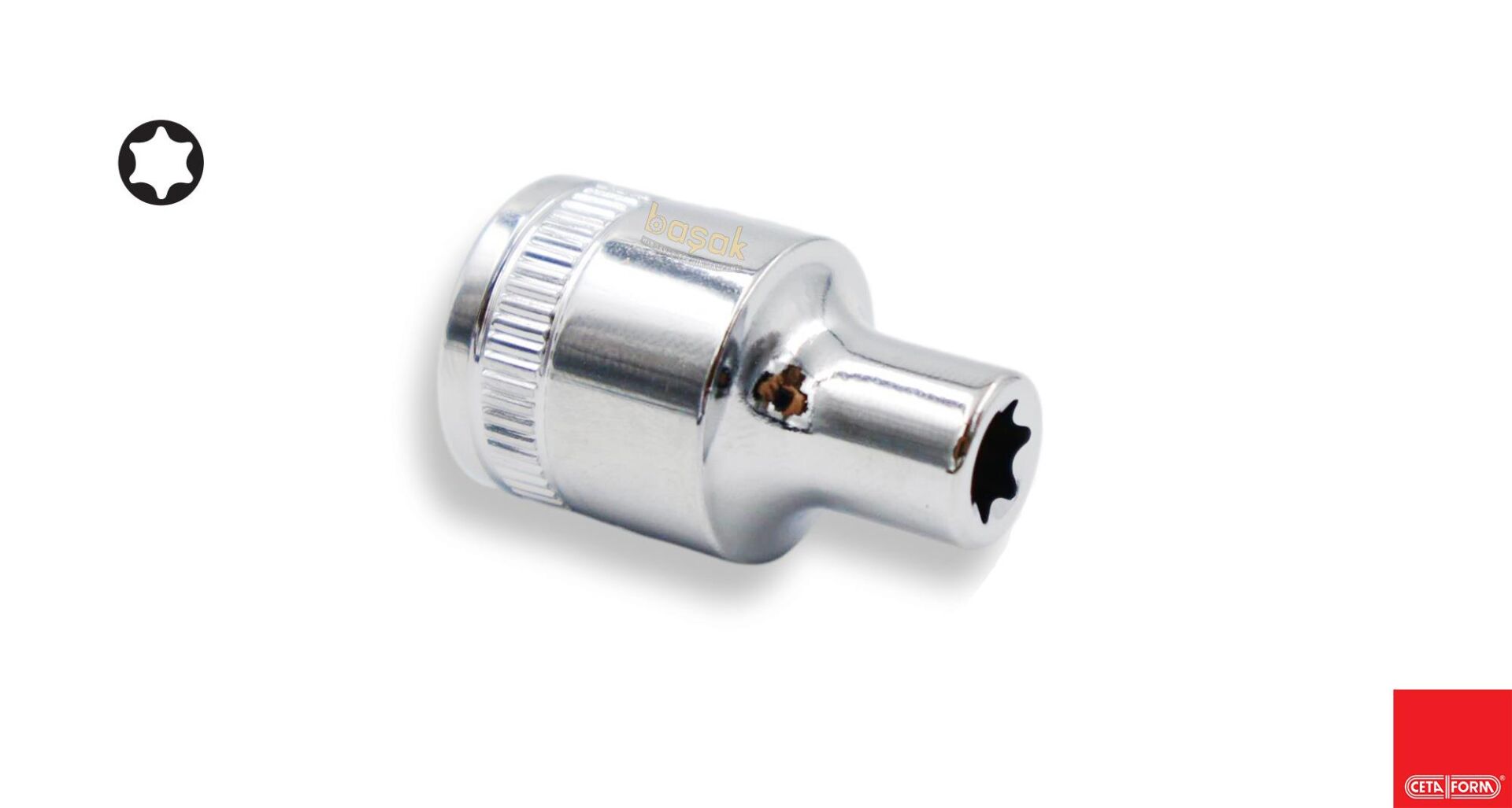 Ceta Form E7 3/8'' Dış Torx Lokma Anahtar C16-07