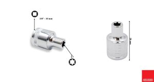 Ceta Form E7 3/8'' Dış Torx Lokma Anahtar C16-07