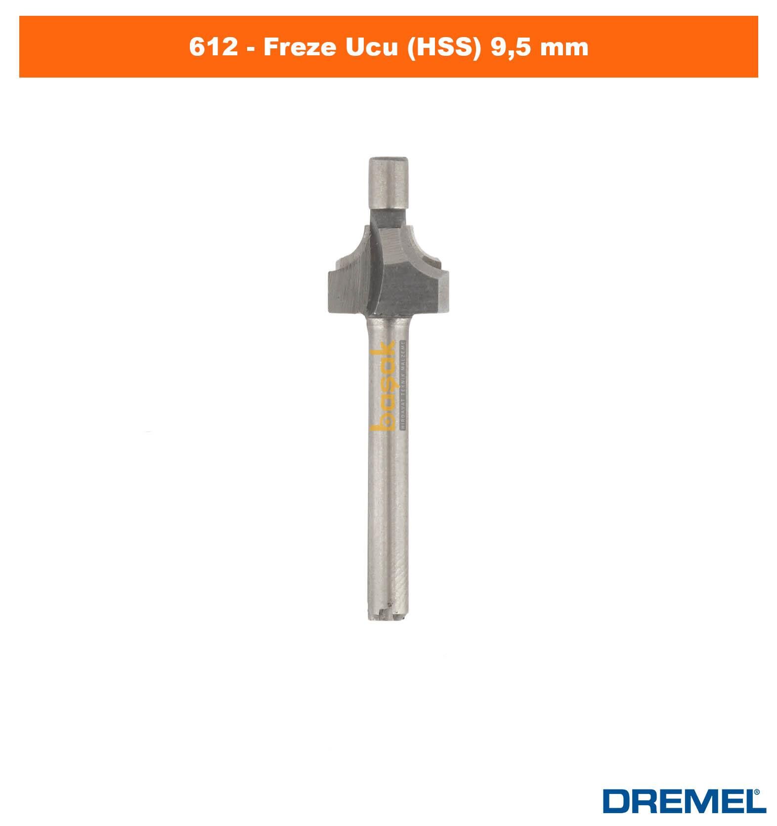 DREMEL 612 Freze Ucu (HSS) 9,5 mm 2615061232