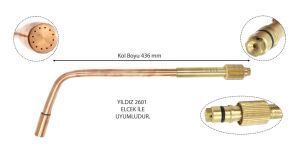 YILDIZ Tavlama Kolları Asetilen - Oksijen No.4 3804A