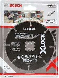 Bosch X-LOCK Carbide Multi Wheel 125 mm 2608619284