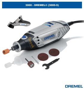 Dremel 3000-5 El Motoru+577 Tam Kavrama Parçası F0133000MT