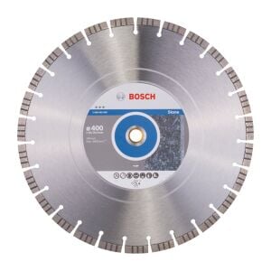 Bosch Best 400 mm Doğal Taş ve Granit Elmas Kesici Disk 2608602649