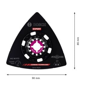 Bosch Expert AVZ 90 RT2 10'lu Starlock 20 Kum Zımpara Diski 2608900046