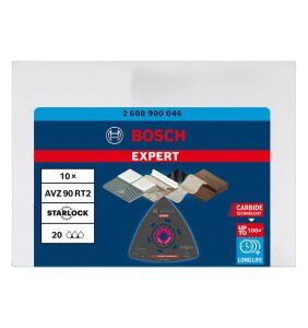Bosch Expert AVZ 90 RT2 10'lu Starlock 20 Kum Zımpara Diski 2608900046