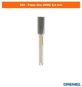 DREMEL 654 Freze Ucu (HSS) 6,4 mm 2615065432