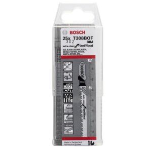 T 308 BOF Eko. Kavisli Kesim Sert Ahşap Dekupaj Ucu 25 li 2608636641