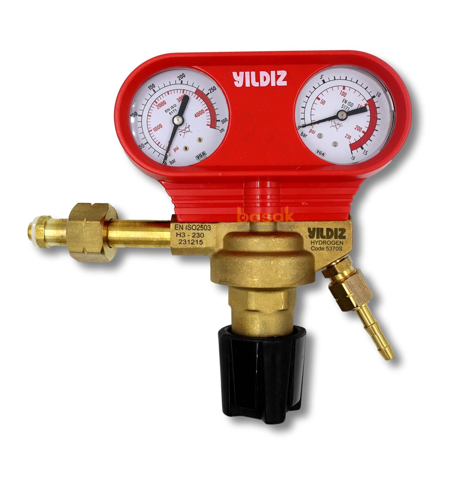 Yıldız 5370S 0-10 bar Hidrojen Basınç Düşürücü Saat