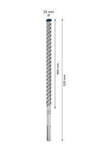 Bosch Expert 25 x 520 mm Yeni Sds Max-8X Delme Ucu 2608900241