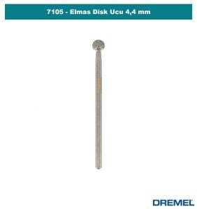 DREMEL 7105 Elmas Disk Ucu 4,4 mm (2 Adet) 26157105JA