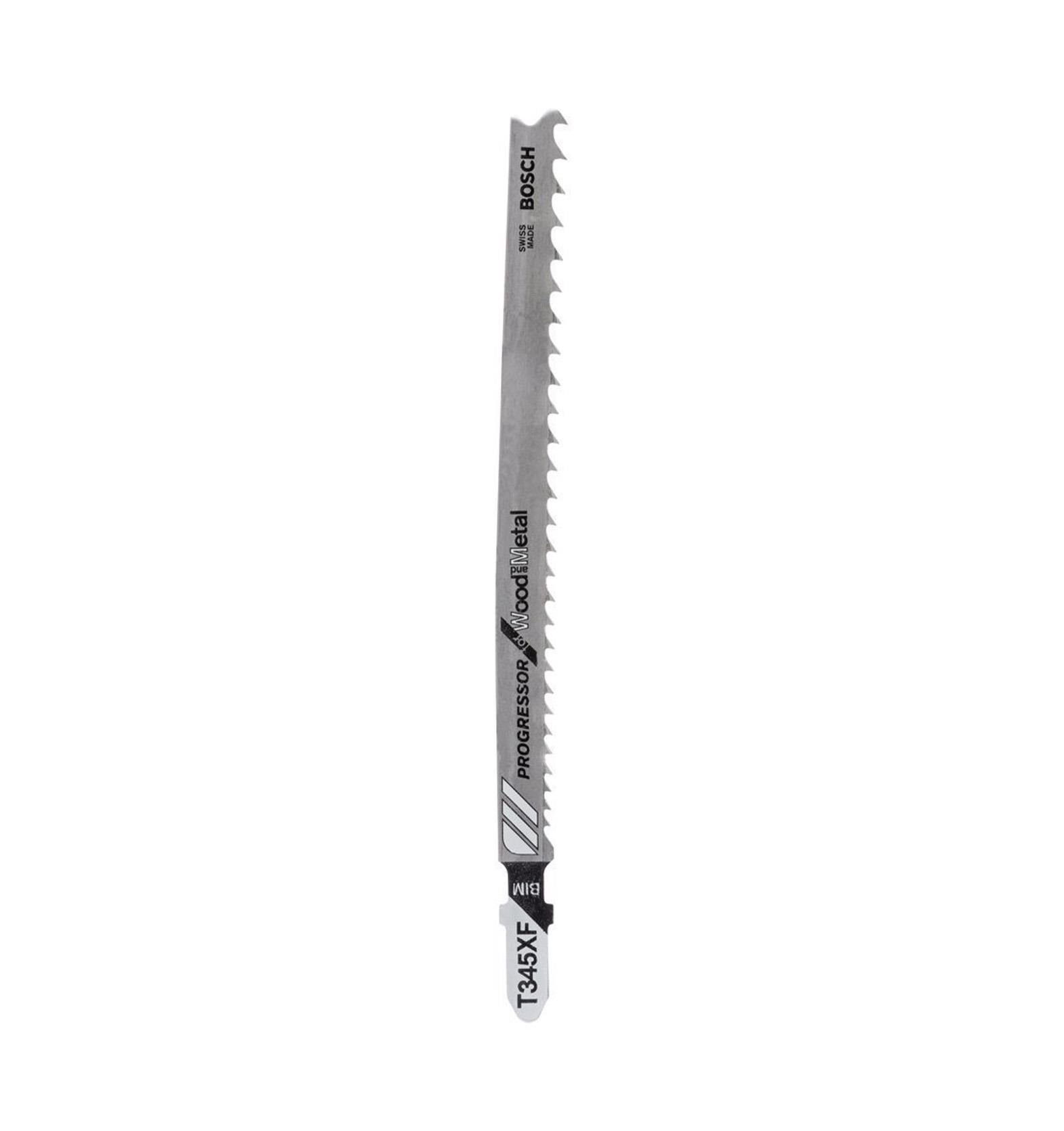 T 345 XF Ahşap ve Metal Dekupaj Testeresi Ucu 5'li 2608634994
