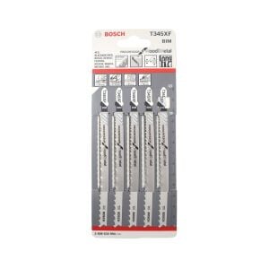 T 345 XF Ahşap ve Metal Dekupaj Testeresi Ucu 5'li 2608634994