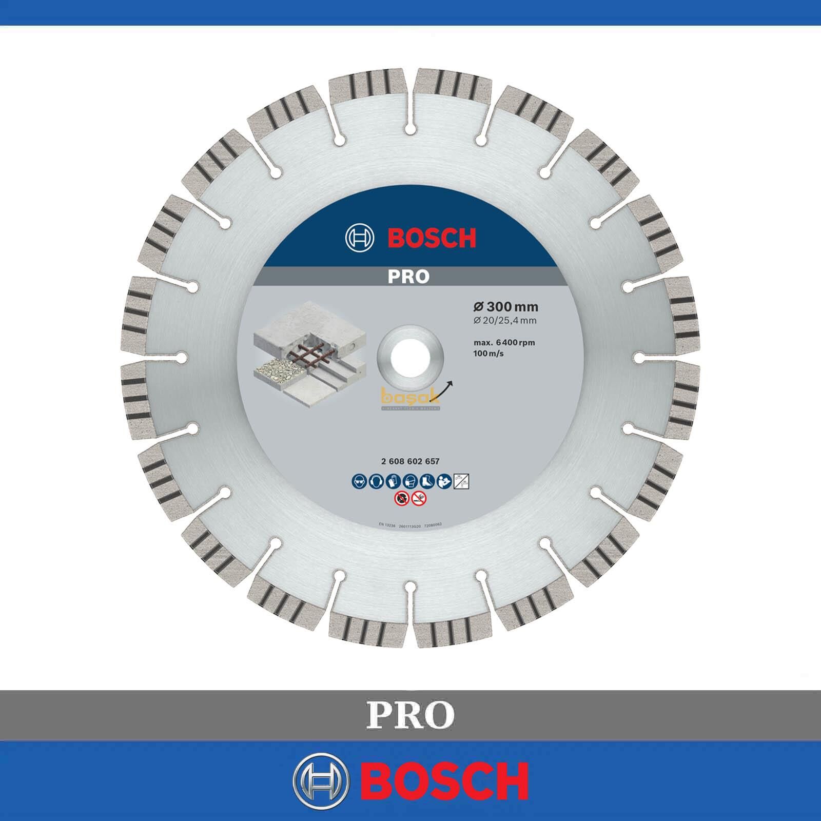 Bosch Best 300 mm Beton Kesici Testeresi 2608602657