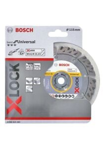 Bosch X-LOCK 115 mm Elmas Testere Yapı Malzemeleri ve Metal İçin Best 2608615160