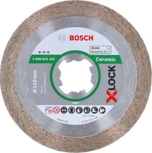 Bosch X-LOCK 110 mm Best Serisi Seramik Kesme Diski 2608615162