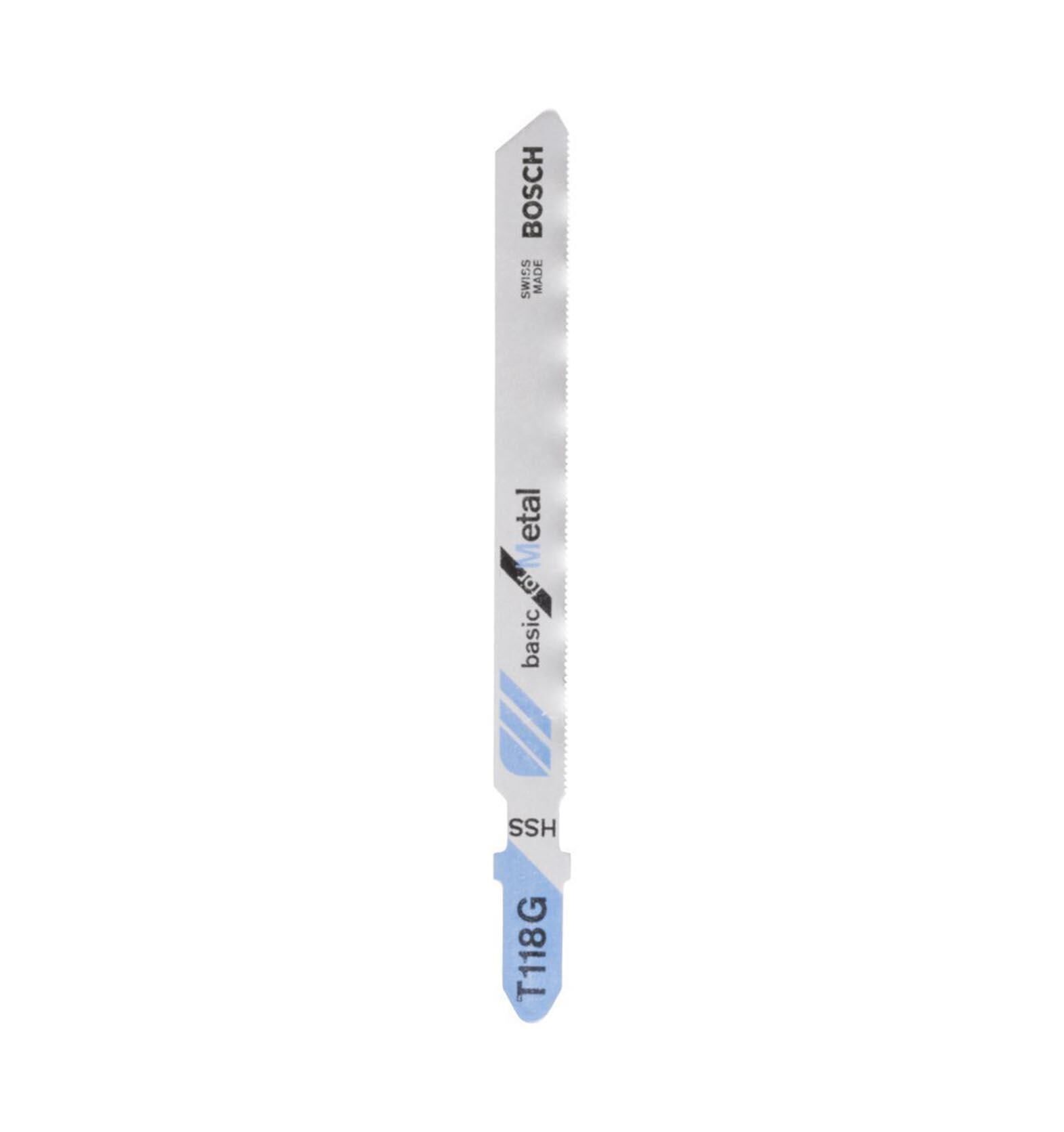 T 118 G Metal Dekupaj Testere Bıçağı 5'li 2608631012