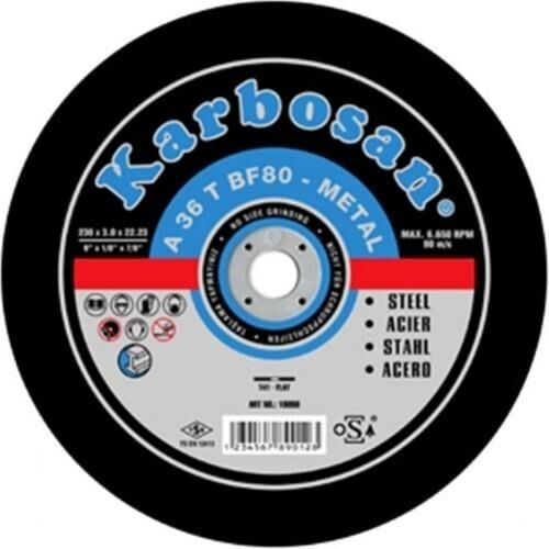 230*3*22 A Metal Kesme Taşı Karbosan