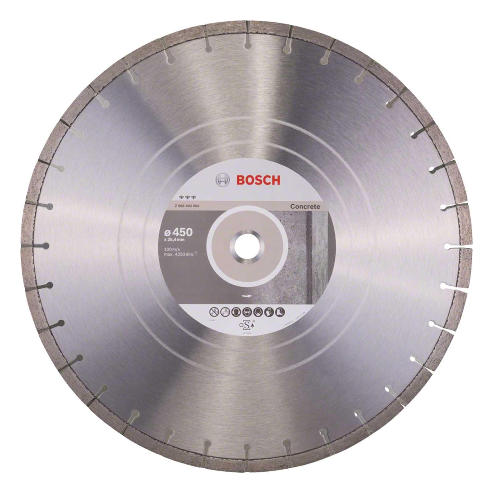 Bosch Best Beton Kesici Disk 450 mm 2608602660