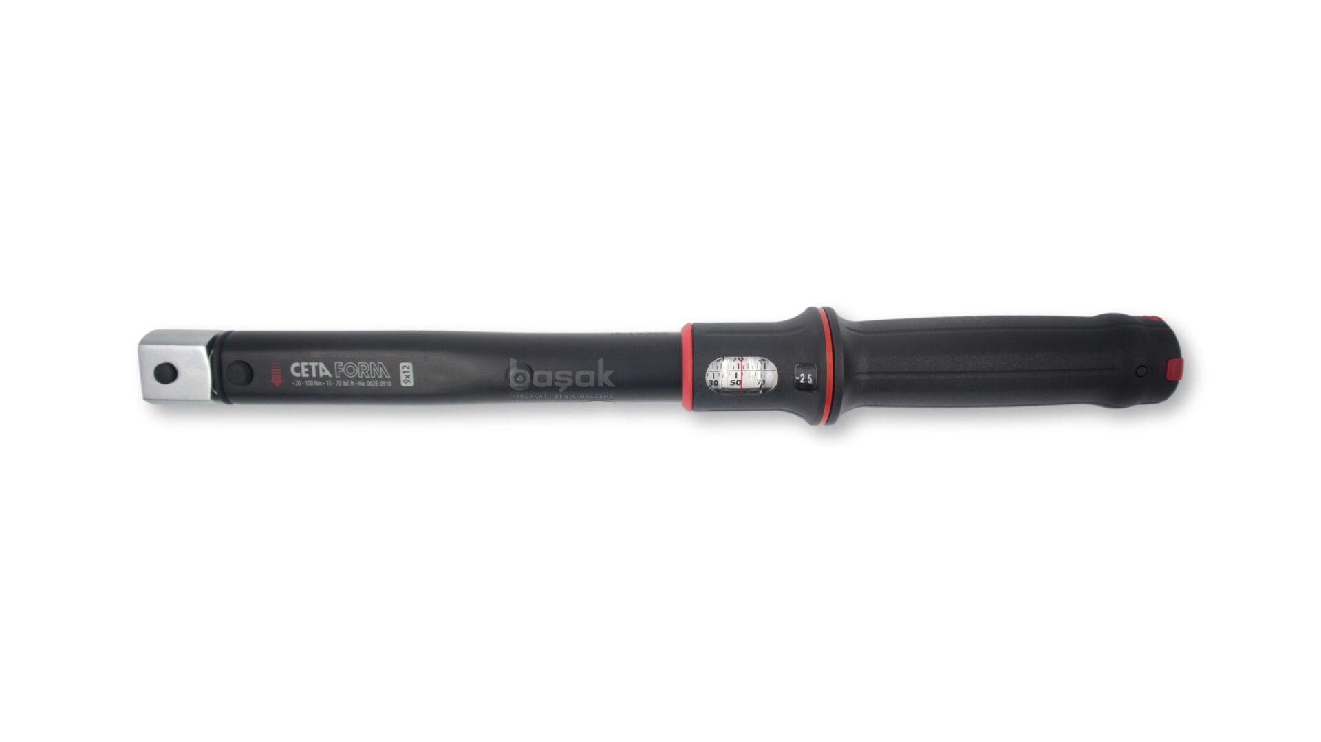 Ceta Form D02E-0910 (20-100 Nm) Exacto Soketli Tork Anahtarı (9x12)