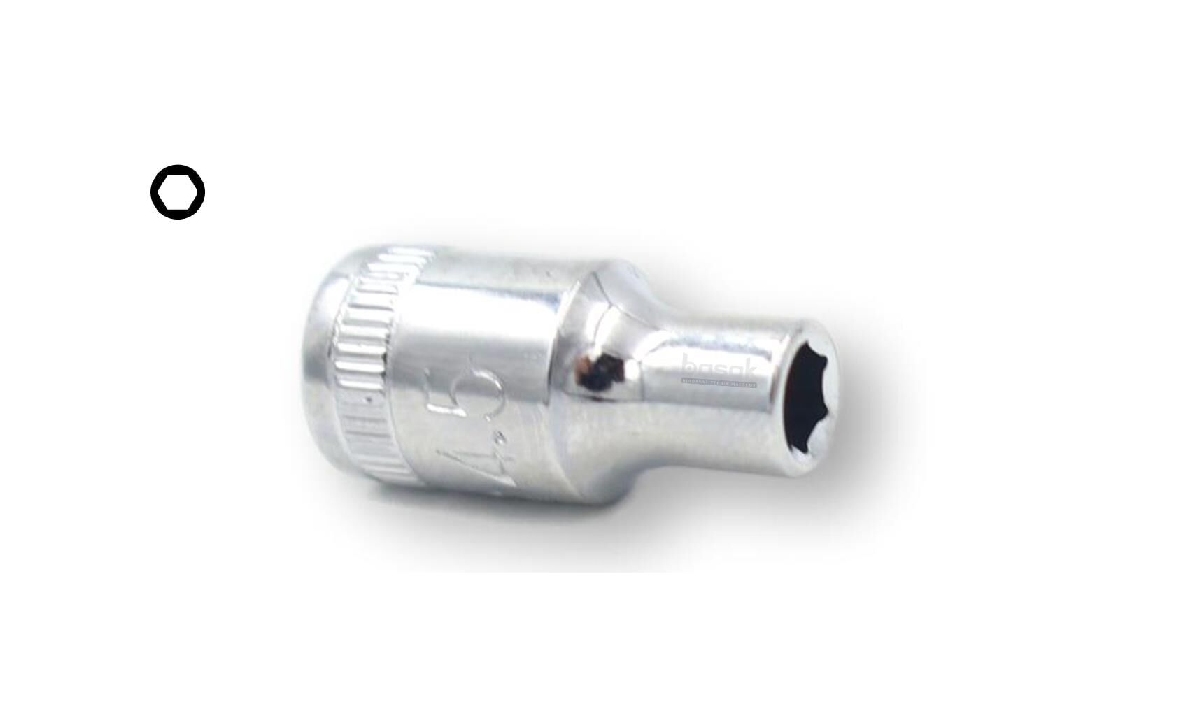 Ceta Form ¼” 4.5 mm 6 Köşe Lokma Anahtar  C02-H045