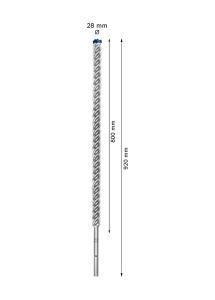 Bosch Expert 28 x 920 mm Yeni Sds Max-8X Delme Ucu 2608900250