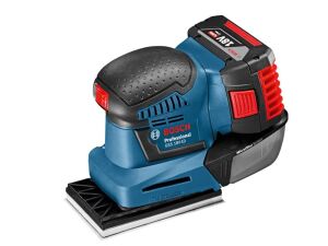 Bosch GSS 18 V-10 Çift Akülü Titreşimli Zımpara 5Ah 06019D0201