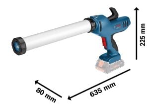 Bosch GCG 18V-600 Akülü Sosis ve Silikon Tabancası (Akü ve Şarj yoktur) 06019C4001