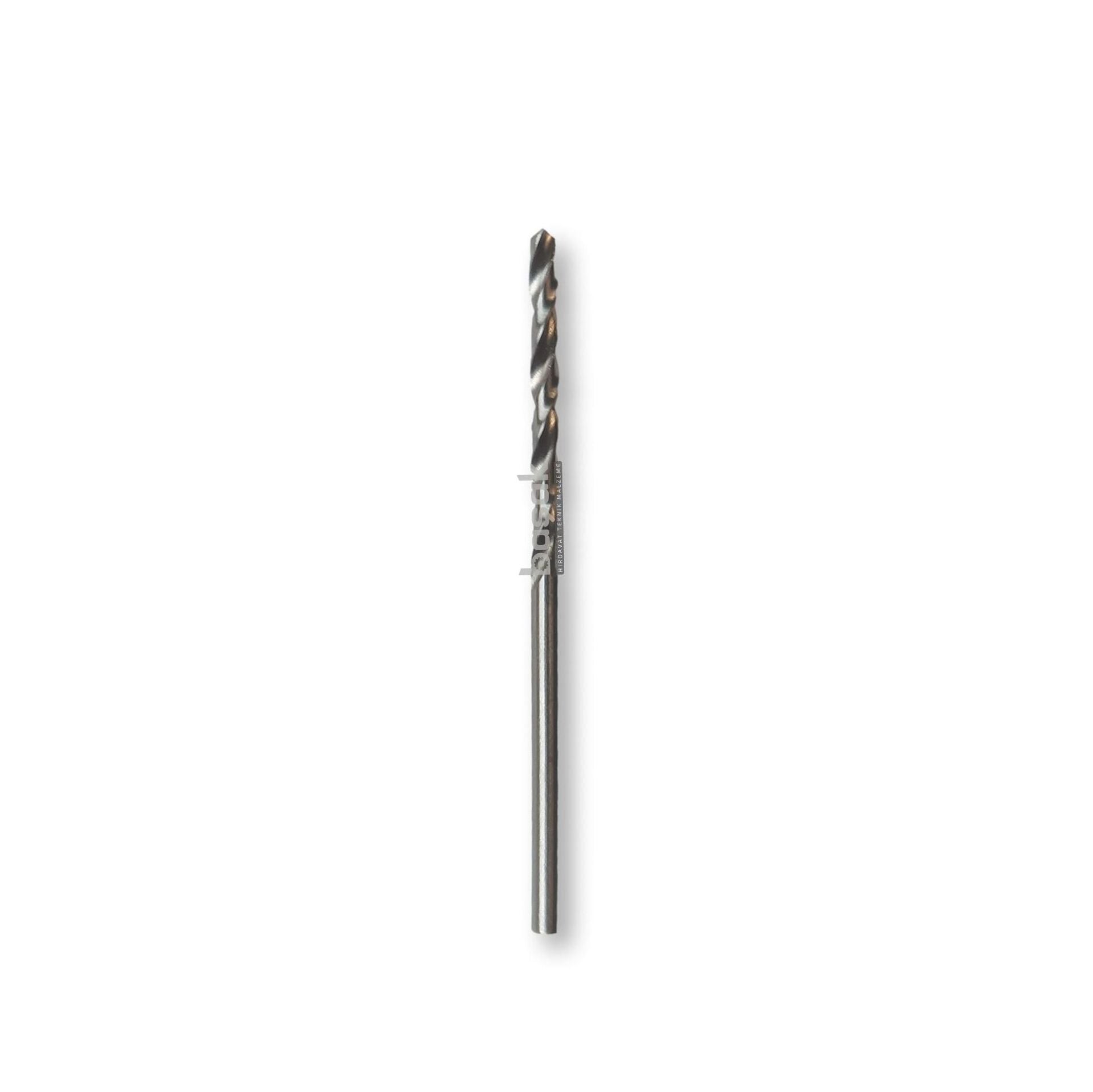 MTE 1,9 mm Taşlanmış Metal Matkap Ucu HSS DIN 338