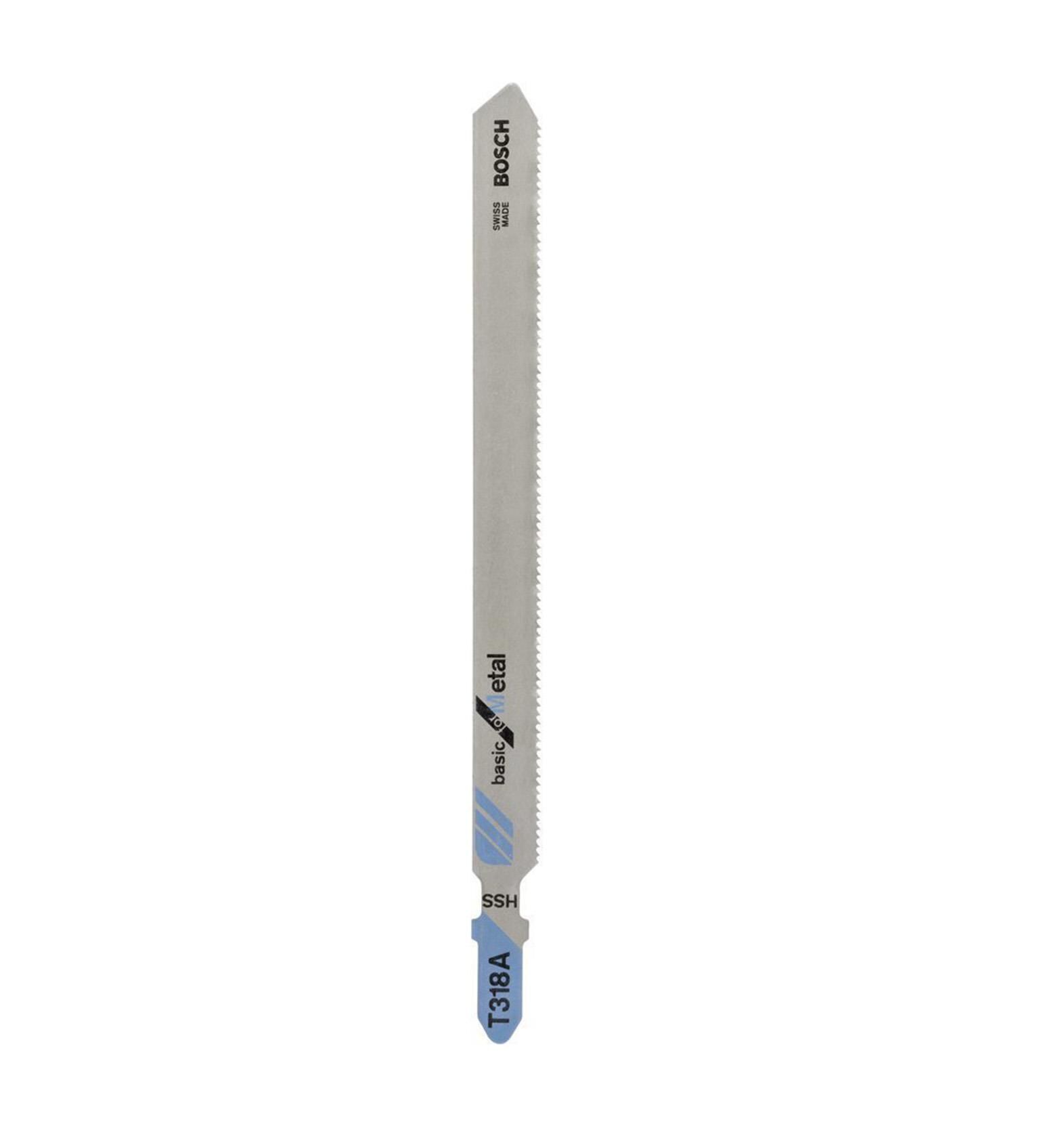T 318 A Metal Uzun Dekupaj Testere Ucu 5'li 2608631319