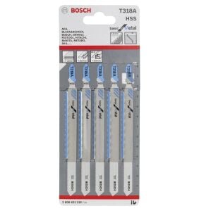 T 318 A Metal Uzun Dekupaj Testere Ucu 5'li 2608631319