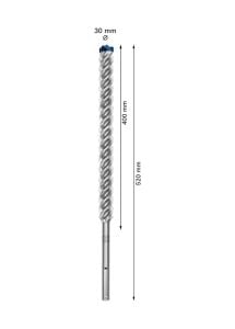 Bosch Expert 30 x 520 mm Yeni Sds Max-8X Delme Ucu 2608900253